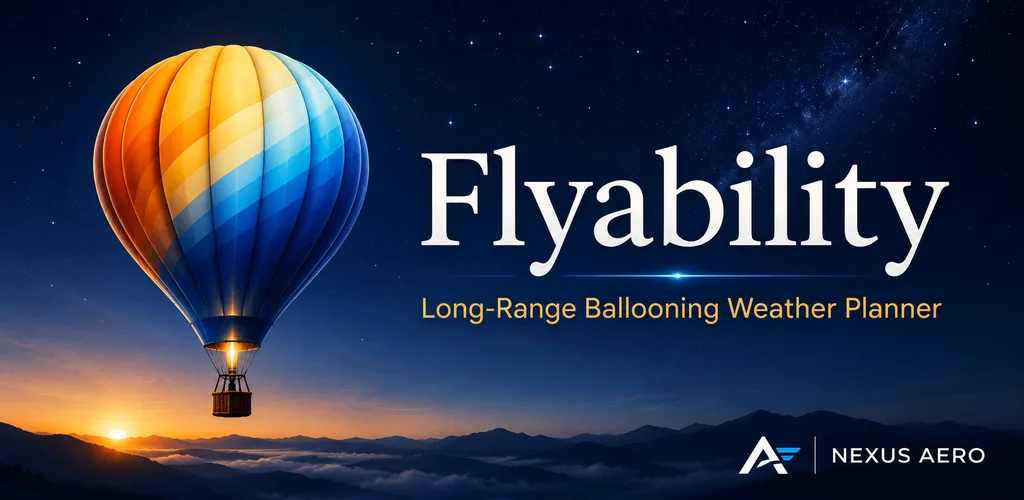 Flyability balloon flight forecast planner